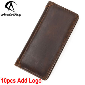 กระเป๋าสตางค์ AndoBag รุ่น Retro สำหรับผู้ชาย กระเป๋าคลัทช์ขนาดใหญ่ หนังวัวแท้ กระเป๋าสตางค์แบบพับสองตอน ใส่บัตรได้ รุ่น 8133 - Product Image 1