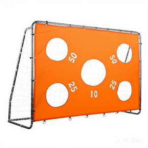 Ngoài trời bóng đá đào tạo kiểm soát đi qua thực hành dễ dàng thiết lập Quà Tặng AIDS & thiết bị bóng đá Mục tiêu Net cho trẻ em thanh thiếu niên & người lớn - Product Image 2