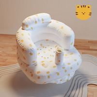 Chaises de formation pliables portables pour tout-petits canard jaune chaise d'apprentissage gonflable pour bébé tabouret de bain pliable pour manger