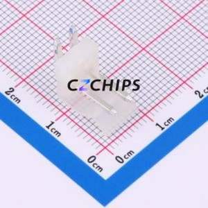 3.96-2AW Wire-to-Board Pin Header Bent Lead Through Hole,P=3.96mm Connector 1x2P 3.96mm Right Angle Insert 2P - Product Image 1