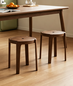 Modern Wooden Octagonal <b>Stool</b> Solid Wood Bedroom Furniture Scandinavian Style Small Side <b>Table</b> for Home Use - Product Image 6