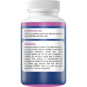 120 קפסולות l-glutathione למבוגרים לנהל ביעילות את העור תוספי תזונה צמחיים התחדשות מלנין - Product Image 5