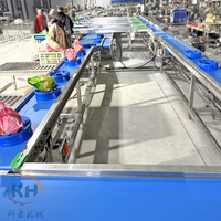 KEHONG KHWS Watermeloen Appel Durian Mango Groente Fruit Peer Papaya Biscuit Optische Infrarood Sorteermachine PLC 7.5kw Vermogen 1