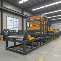 Malla de acero inoxidable ajustable Shenkang: Soldadura de malla metálica de alta precisión, ecológica, con PLC automático y engranajes neumáticos.