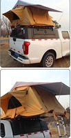 Camping Faltbares Weiches Dachzelt mit Automatischer Öffnung für 4x4-Fahrzeuge Vier-Jahreszeiten-Nutzung Oxford-Gewebe