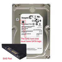 Adattatore da SAS a SATA SFF-8482 29Pin Convertitore da Unità Disco Rigido SAS a SATA 22Pin per Scheda Madre