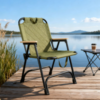 Chaise lune pliante portable en acier, confortable et robuste, pour l'extérieur, la plage, le camping, les pique-niques, l'escalade, les événements commerciaux et les stands.