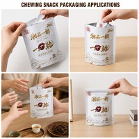Sachet Doypack pour noix de bétel avec languette d'ouverture facile et fermeture à glissière pour la collation traditionnelle à mâcher – Sac personnalisé