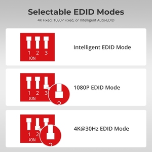 TESmart 100m HDMI KVM 익스텐더 양방향 오디오 RS232 IR 제어 Cat6 이더넷 4K 30Hz 비디오 송수신기 - Product Image 3