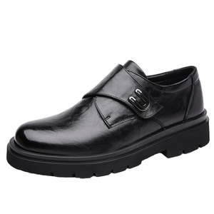 <b>High</b> Quality Wholesale Spring Fashion Business Men <b>Split</b> Leather Square Toe Shoes Office Oxford Casual <b>Dress</b> Shoes & Oxfords - Product Image 1