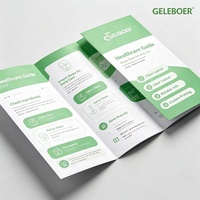 Vente en gros de dépliants mats personnalisés imprimés pour l'introduction de produits, flyers promotionnels pour la diffusion marketing