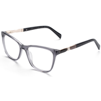 Elan Optical YB8510 Monture de lunettes œil-de-chat classique la plus vendue pour femme, monture complète en acétate avec métal, livraison rapide