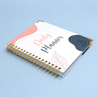Planificateur et organisateur de produits alimentaires de mariage Logo personnalisé A4/ A5 spirale d'or Journal de remerciement carnet de notes planificateur de mariage