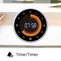 Temporizador Digital LED Cuenta regresiva Rotativo Mecánico Estudio de cocina Cronómetro Temporizador de cocina magnético de pared