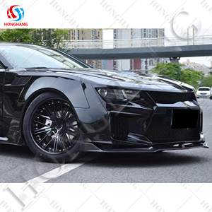Chaoshenghang sản xuất ô tô phụ tùng ô tô phía trước môi bóng đen phía trước môi Splitter cho Chevrolet <span class=keywords><strong>Camaro</strong></span> 2016-2020 - Product Image 3