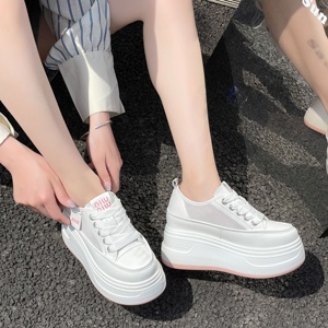 <span class=keywords><strong>Scarpe</strong></span> da ginnastica con tacco alto alla moda <span class=keywords><strong>scarpe</strong></span> Casual con suole di <span class=keywords><strong>scarpe</strong></span> spesse con zeppa da <span class=keywords><strong>donna</strong></span> - Product Image 6