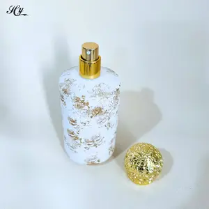 Hanya OEM ODM White Customized Luxury Perfume Bottles Design Your Own Perfume Bottle