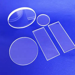 Optical Lens Diameter 30mm Thickness 5mm Laser Protective Window Lens Quartz Fused <b>Silica</b> - Product Image 5