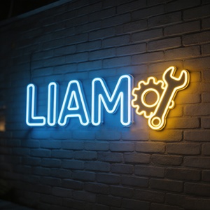Insegna LED Personalizzata con Nome per Bambini, Luce d'Atmosfera Personalizzata, Insegna al Neon su Misura per Regalo di Compleanno, Decorazione da Parete per Camera da Letto - Product Image 5