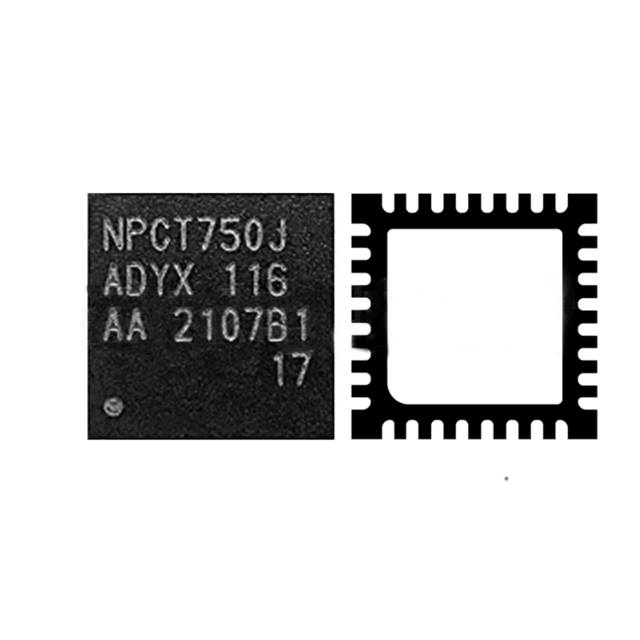 NPCT750JADYX NPCT750J QFN TPM 2.0 Chip QFN-48 SPI Interface New&Original BOM Service Integrated Circuit