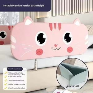 Barrera de Seguridad Metálica para Cama, sin Instalación, Anti-Caídas para Bebés, Protectora, Portátil, Plegable, de Viaje, con 1.8 <span class=keywords><strong>m</strong></span> - Product Image 4