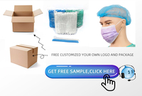 Jaring Rambut Biru Charlotte, Penutup Kepala Sekali Pakai, Non Woven, Anti Debu untuk Ruang Bersih, Laboratorium, Rumah Sakit, Pabrik Makanan, Salon Rambut