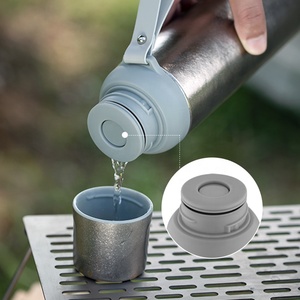 Cắm Trại phụ kiện TITAN chân không cốc Thermos chai cách nhiệt nóng lạnh chai nước ngoài trời đi xe đạp đi bộ đường dài chân không bình 800ml - Product Image 3