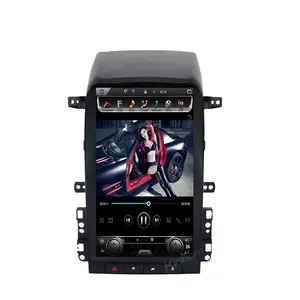 KiriNavi Verticale dello schermo di android 10.0 13.6 ''poggiatesta lettore dvd per Chevrolet Captiva 2008-2012 car stereo android di navigazione