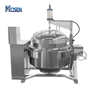 Máy chế biến thực phẩm tự động hoàn toàn nồi nấu áp suất dọc công nghiệp Nồi áp suất cao lớn có máy khuấy - Product Image 6
