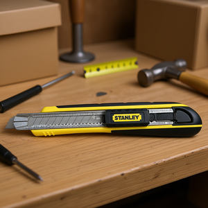 Cuchillo Multiusos Stanley con Hoja de 9 mm y Regla de Medición para Cortes Precisos - Product Image 3