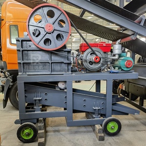 Hochstabiler Mobiler Backenbrecher für Steinbrüche, Basalt, Zement, Bauschutt, Marmor und Granit - Product Image 1