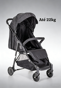 Passeggino EN1888 <span class=keywords><strong>con</strong></span> Chiusura a Una Mano, <span class=keywords><strong>Telaio</strong></span> in Acciaio ad Alto Tenore <span class=keywords><strong>di</strong></span> Carbonio, Schienale Regolabile, Imbracatura a 5 Punti, Bracciolo Rimovibile - Product Image 4