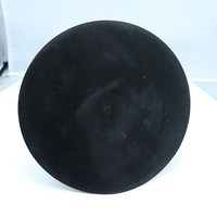 Base en caoutchouc 32mm/25mm pour poteau d'agilité de football, base de poteau d'entraînement robuste, base de poteau de slalom de football, vente en gros usine
