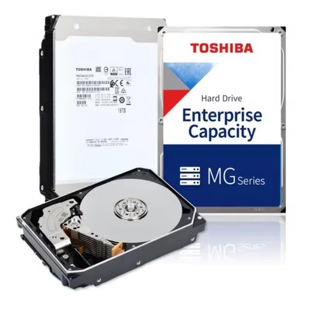 MG10ACA20TE 20TB MG10 Series Enterprise NAS 7200RPM 512MB SATA 3.5'' Server HDD