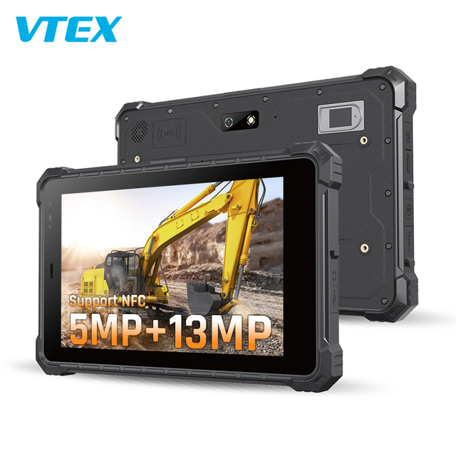 10 Inch Industrial Android Tablet Android Ip68 Tablet Pc 10000Mah 450Cd Touch Rugged Tablet Pc With Nfc Fingerprint