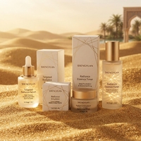 Ensemble de soins de la peau stimulant à base de Glabridin fermenté, Essence, Tonique, Sérum, Émulsion, Système de soin complexe pour le visage au quotidien