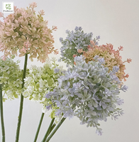 Vente en gros de boules d'allium de 65 cm, centre de table floral, fleurs artificielles géantes pour la décoration de table de mariage