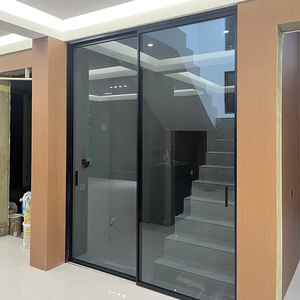 Cửa an ninh bằng hợp kim nhôm chống thấm nước, cửa gia đình, cách âm và bảo vệ ngoài trời, cổng sân - Product Image 2