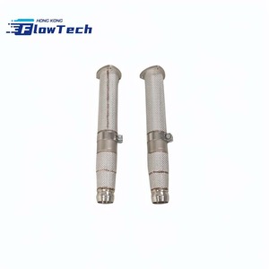 ท่อหน้าสแตนเลส T304 แบบตรงพร้อมแผ่นกันความร้อนสำหรับ Aston Martin DB9 6.0L V12 – ท่อไอเสียแบบแข่งขันติดตั้งได้โดยตรง - Product Image 1