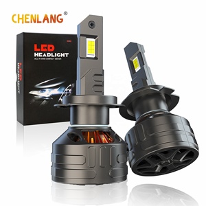 Chenlang siêu sáng 9-60V 150W 20000LM 6000K IP68 fahren H1 H3 H4 H7 H8 H9 H11 H13 dẫn bóng đèn pha cho xe hơi xe máy xe tải - Product Image 1