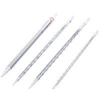 1ml 2ml 5ml 10ml 25ml 50ml En Plastique Sérologiques Pipette de Mesure Avec Pipette