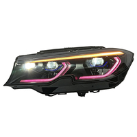 Feux avant laser RGB SJC pour BMW Série 3 G20, plug and play, phares avant PRE-LCI 2018-2022, accessoires de voiture, commande par application