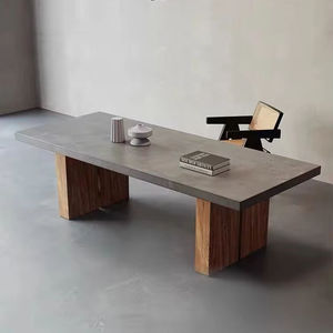 Moderno in legno massello sala da pranzo mobili rettangolo di quercia tavolo 4 6 8 posti in legno <span class=keywords><strong>tavoli</strong></span> da cucina <span class=keywords><strong>e</strong></span> sedia - Product Image 3