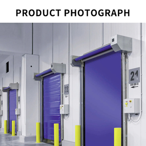 Puertas Refrigeradas Industriales de Alta Velocidad para Supermercados, Cantinas y Tiendas, con Aislamiento Térmico e Impermeabilización de PVC - Product Image 5