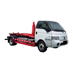 Camión Compactador de Basura con Gancho Elevador de 10 m³ y Contenedor Rodante, Tipo Gancho de Elevación Especial OEM, Motor Diésel Personalizable - Product Image 1