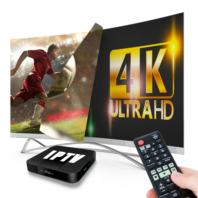 안드로이드 박스 4k iptv 12 개월 iptv 무료 테스트 리셀러 패널