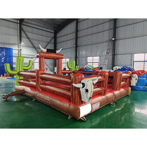 Tapis de Jeu Commercial Gonflable pour Adultes, Jeux de Rodeo, Parc <span class=keywords><strong>d</strong></span>'Attractions, Carnaval, Portable, Garantie 3 Ans, En Promotion - Product Image 1