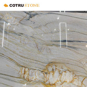 באיכות גבוהה לוחות אבן טבעית מודרני לוחות עץ אריח אבן שרף קוורץ קוורץ - Product Image 5