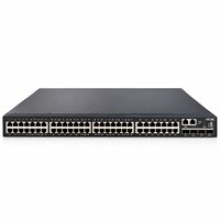 H3C S5500V2-54S-EI Switch Gigabit 48-Port 2 SFP 2 1/10G SFP+ 2 40G QSFP+ Kepadatan Tinggi untuk Agregasi Kampus