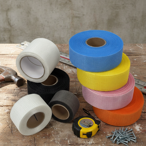 Bande de joint pour plaque de plâtre 65 g/m² / Bande de maille en fibre de verre autocollante Bande de joint pour cloison sèche - Product Image 1